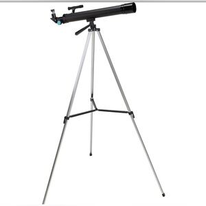 ♠️NWT Refractor Telescope with 50x/100x Magnification - Black